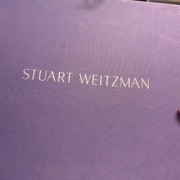 Stuart Weitzman Colorblock Suede Lace Up Stiletto Heels. Size 8 - Picture 8 of 8